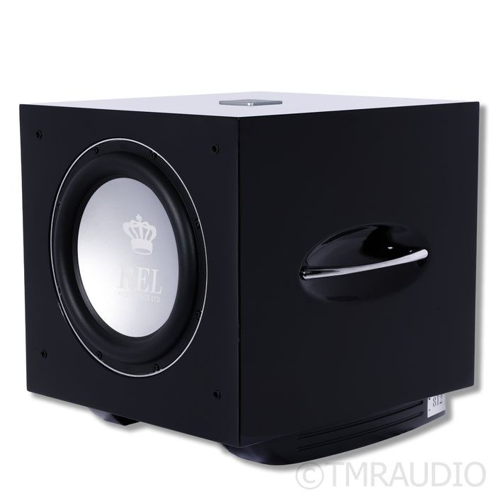 REL Acoustics S/812 12" Subwoofer; Gloss Black