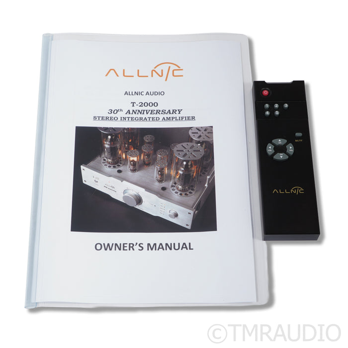 Allnic Audio T-2000 30th Anniversary Tube Integrated Amplifier