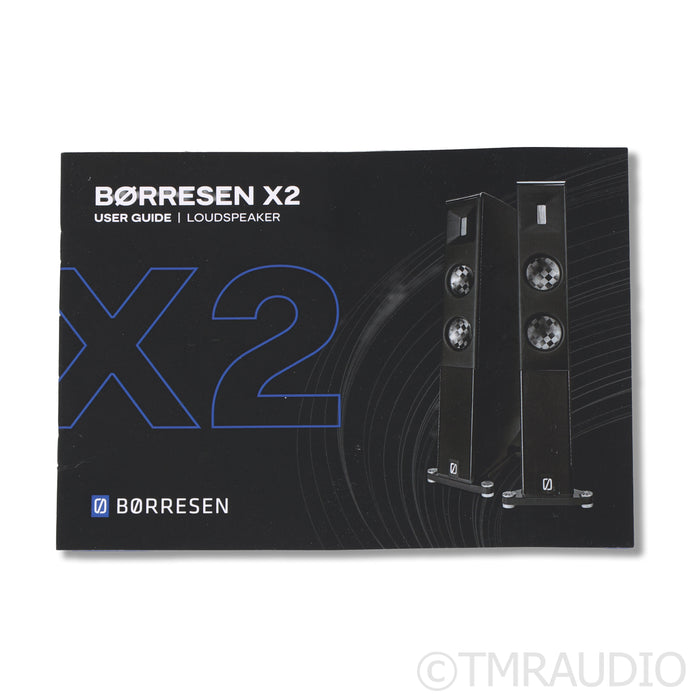 Borresen X2 Floorstanding Speakers