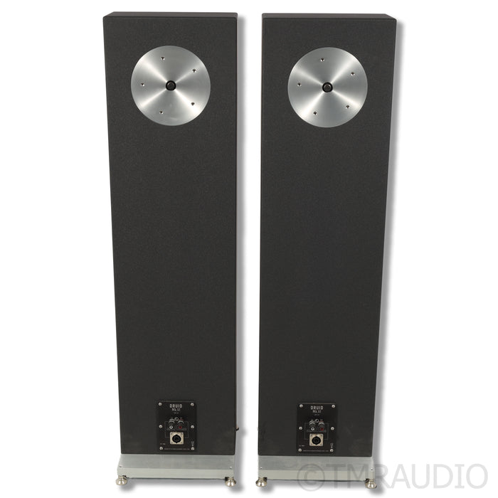 Zu Audio Druid MKVI Floorstanding Speakers; Cosmic Carbon