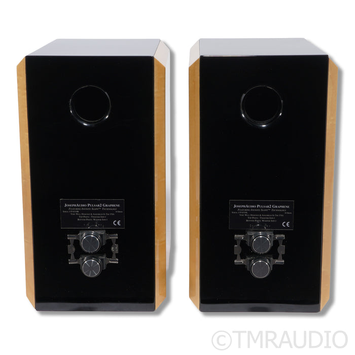 Joseph Audio Pulsar 2 Graphene Bookshelf Speakers; Maple