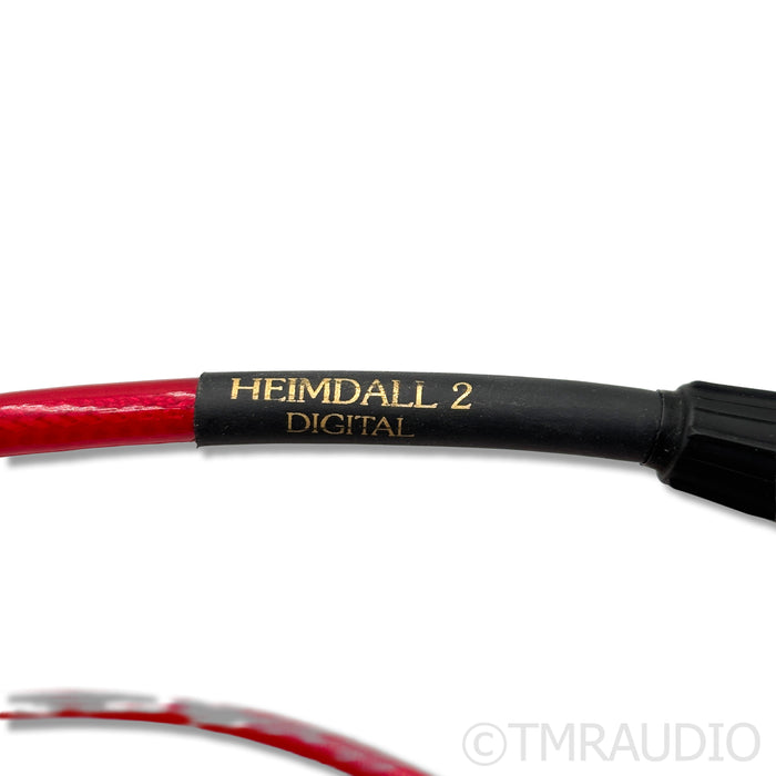 Nordost Heimdall 2 75-Ohm S/PDIF Interconnect w/ RCA & BNC; 4m