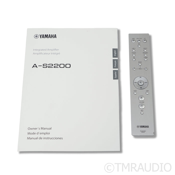 Yamaha A-S2200 Fully Balanced Integrated Amplifier w/ MM & MC Phono