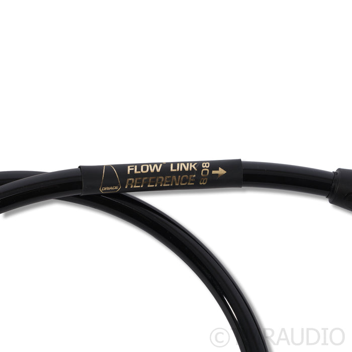 Driade Systems Flow Link Reference 808 XLR Interconnects; 1m Cable Pair