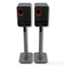 KEF LS50 Wireless II Bookshelf Speakers w/ Stands; Titanium Grey