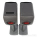 KEF LS50 Wireless II Bookshelf Speakers w/ Stands; Titanium Grey