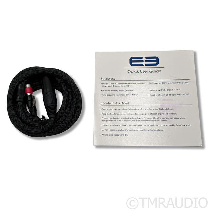 Dan Clark Audio E3 Closed-Back Planar Magnetic Headphones
