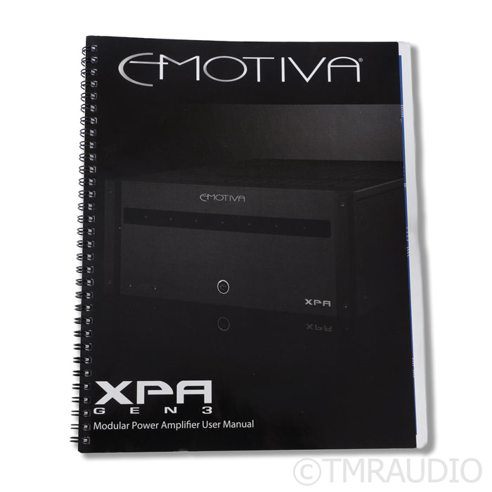 Emotiva XPA-2 Gen 3 Power Amplifier