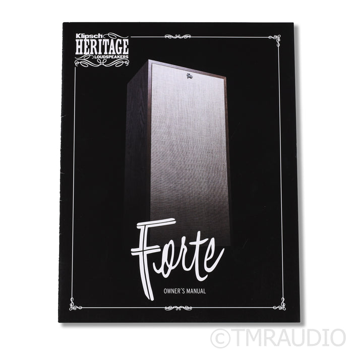 Klipsch Forte IV Floorstanding Speakers