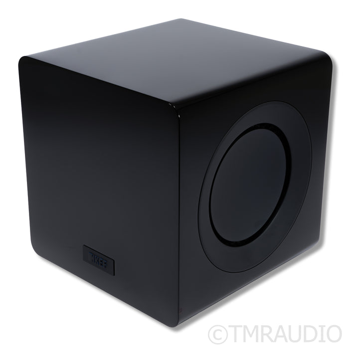 KEF KC92 Dual 9-Inch Subwoofer; High Gloss Black