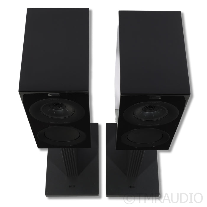 KEF R3 Meta Bookshelf Speakers w/ Dedicated KEF Stands