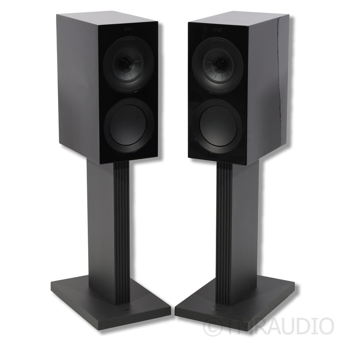 KEF R3 Meta Bookshelf Speakers w/ Dedicated KEF Stands