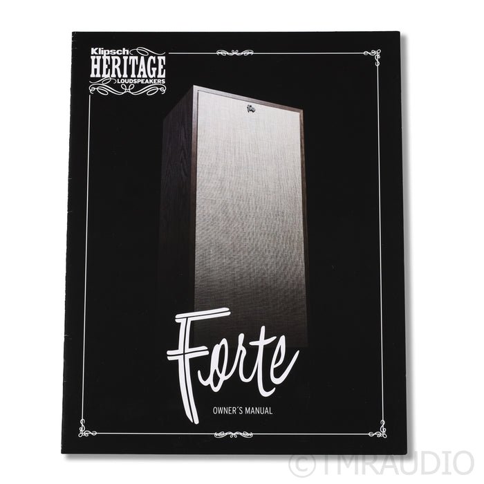 Klipsch Forte IV Floorstanding Speakers