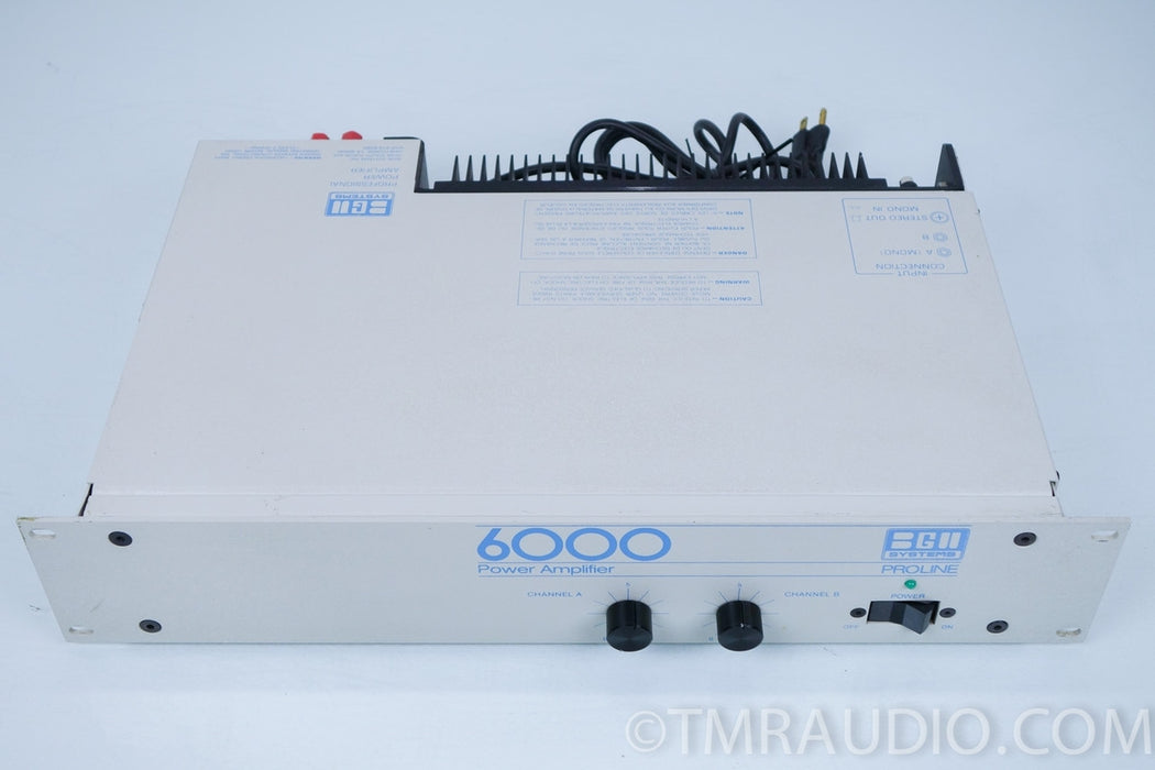 BGW System Proline 6000 Pro Power Amplifier