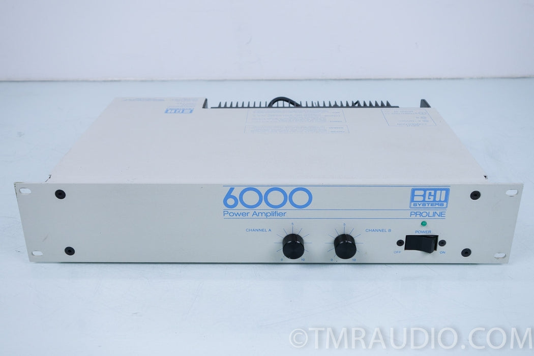 BGW System Proline 6000 Pro Power Amplifier