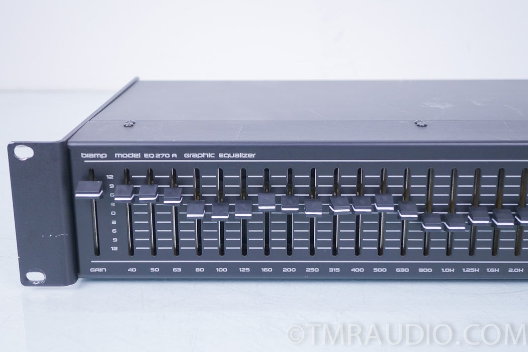 Biamp Model EQ270a Graphic Equalizer / EQ