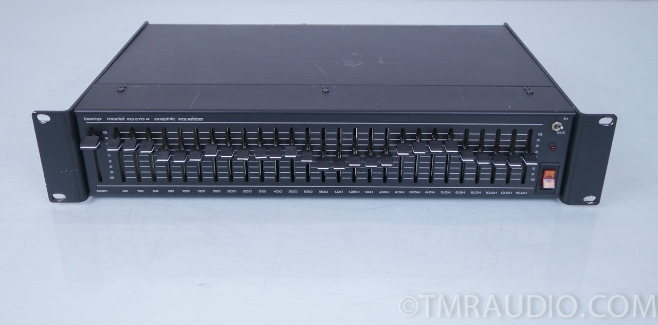 Biamp Model EQ270a Graphic Equalizer / EQ