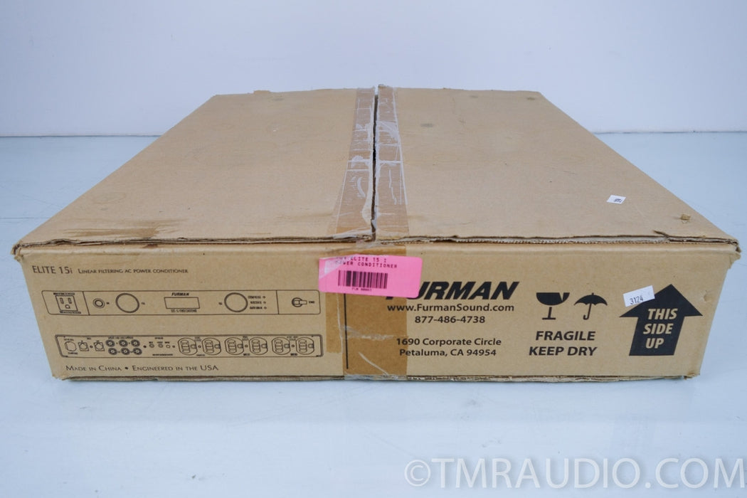 Furman Elite 15i Power Conditioner in Factory Box