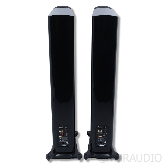 GoldenEar T66 Floorstanding Speakers; Gloss Black