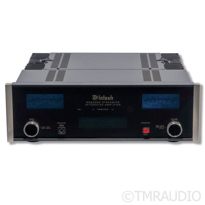 McIntosh MSA5500 Integrated Amplifier w/Built-In DAC/Wi-Fi/Bluetooth/MM Phono