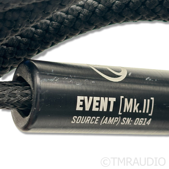 Zu Audio Event MKII Speaker Cables; 8ft Pair