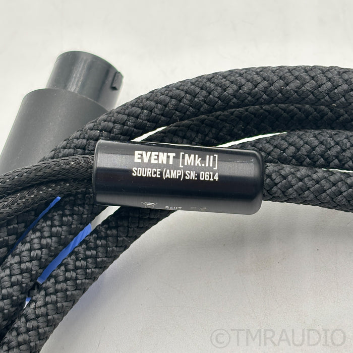 Zu Audio Event MKII Speaker Cables; 8ft Pair