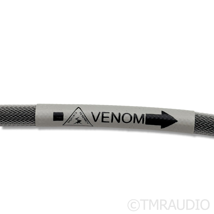 Shunyata Research Venom RCA Interconnects; 1m Cable Pair