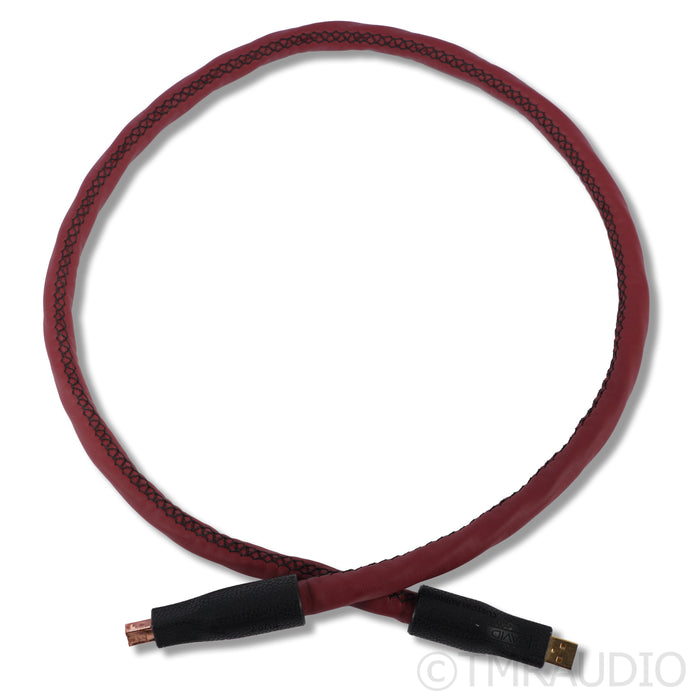 David Laboga Custom Audio Ruby Mk2 USB A to B Cable; 1m