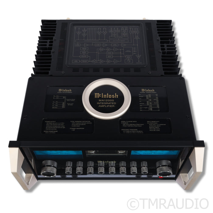 McIntosh MA12000 Hybrid Integrated Amplifier; Built-In DAC; MM/MC Phono