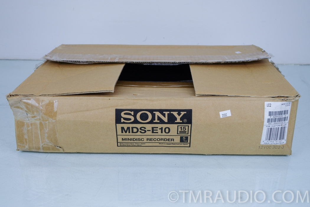 Sony MDS-E10 MiniDisc MD Recorder in Factory Box
