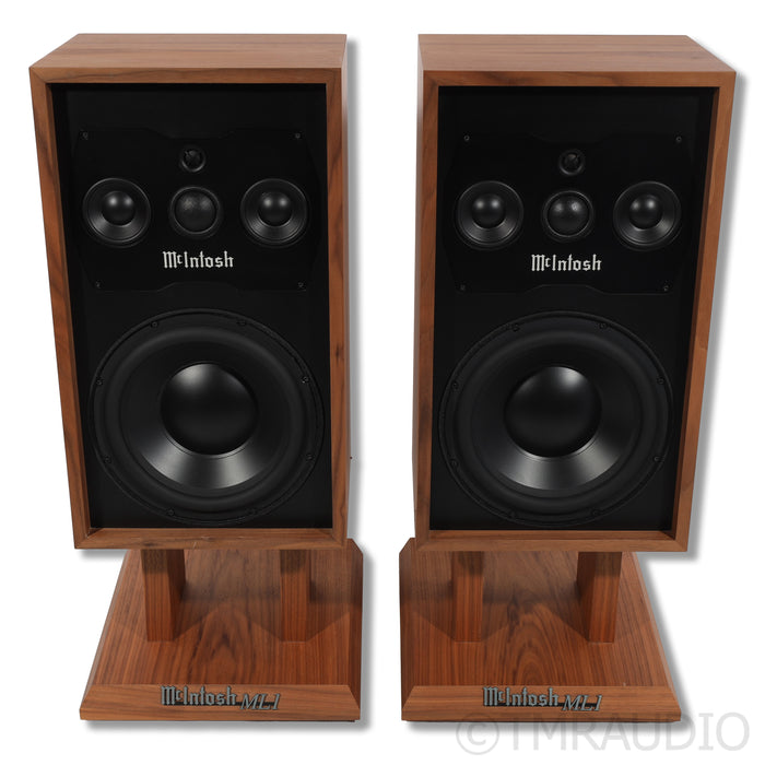 McIntosh ML1 MKII Floorstanding Speakers; Stands