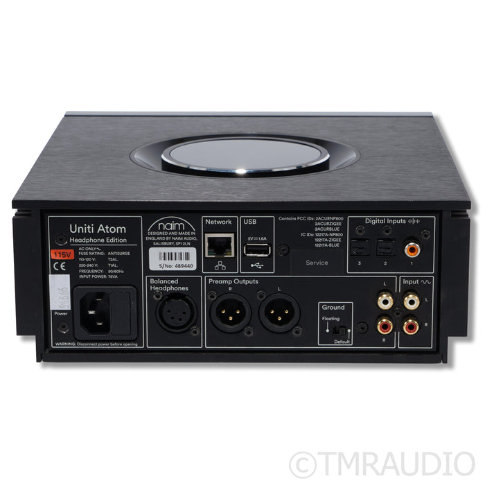 Naim Uniti Atom Headphone Edition Streaming Headphone Amplifier