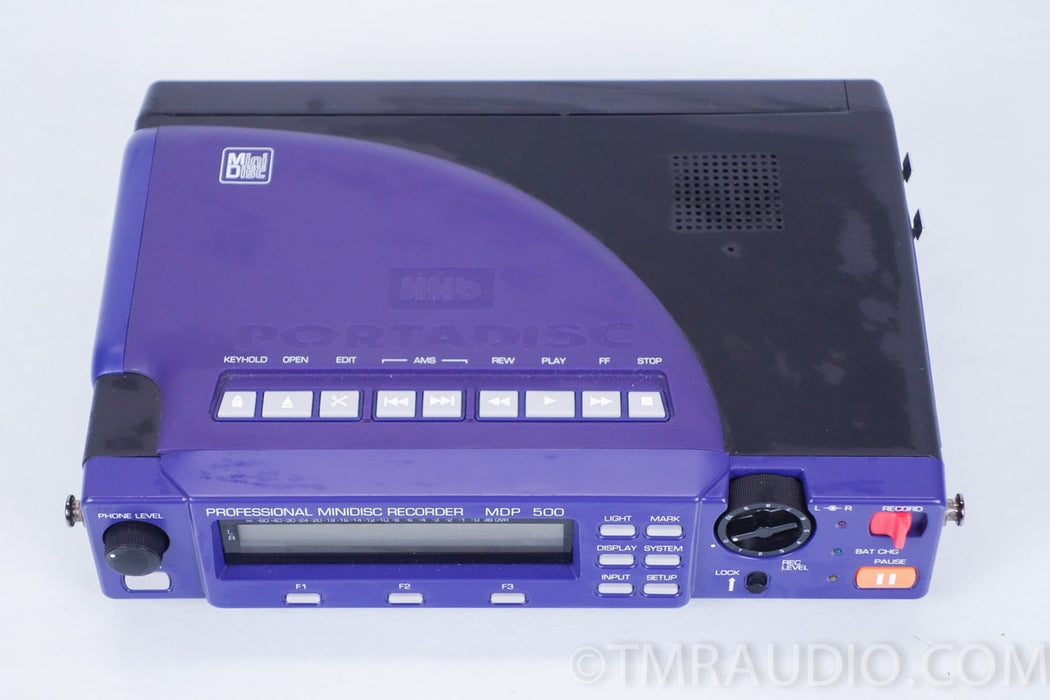 HHB MDP 500 Portadisc Professional Portable MiniDisk Recorder MD