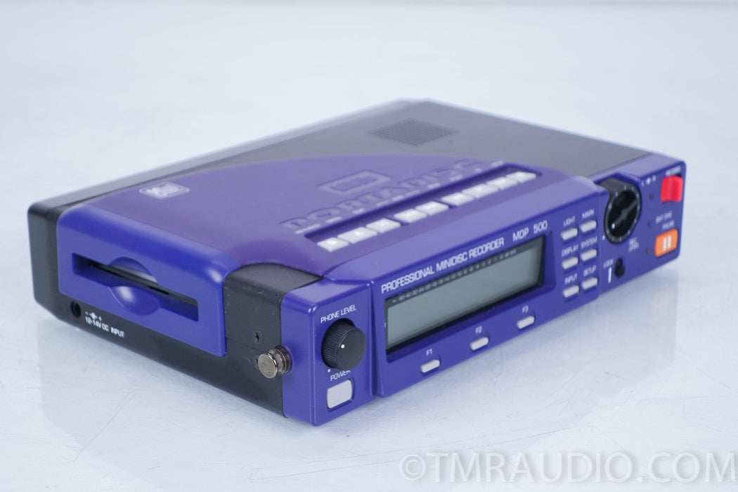 HHB MDP 500 Portadisc Professional Portable MiniDisk Recorder MD