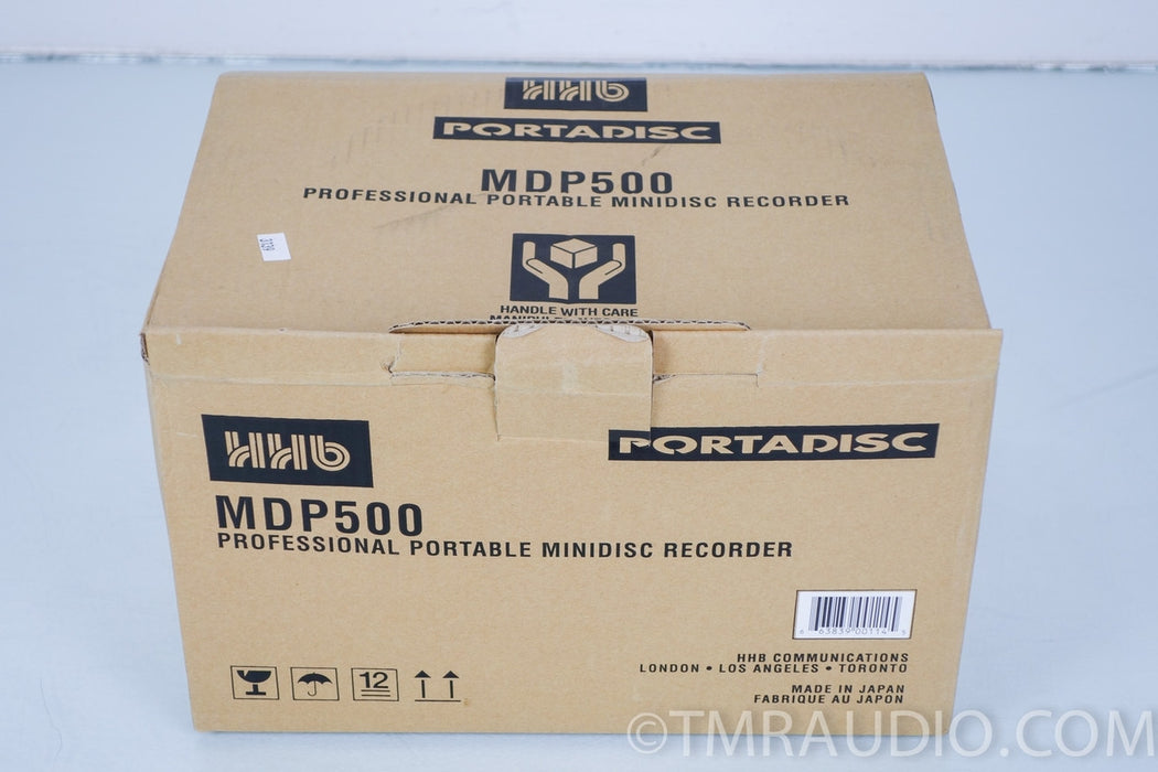 HHB MDP 500 Portadisc Professional Portable MiniDisk Recorder MD