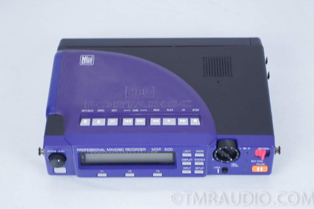 HHB MDP 500 Portadisc Professional Portable MiniDisk Recorder MD