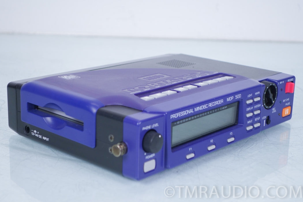 HHB MDP 500 Portadisc Professional Portable MiniDisk Recorder MD