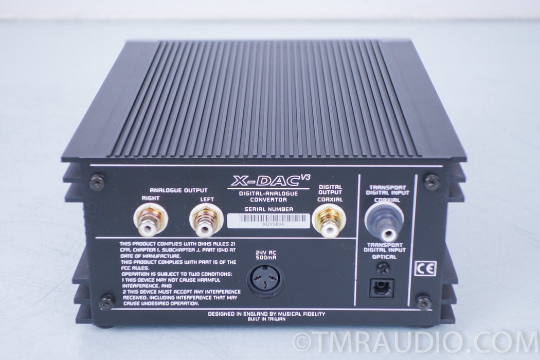 Musical Fidelity X-DAC v.3 Modded D/A Converters (24.5760 Mhz Superclock 4)