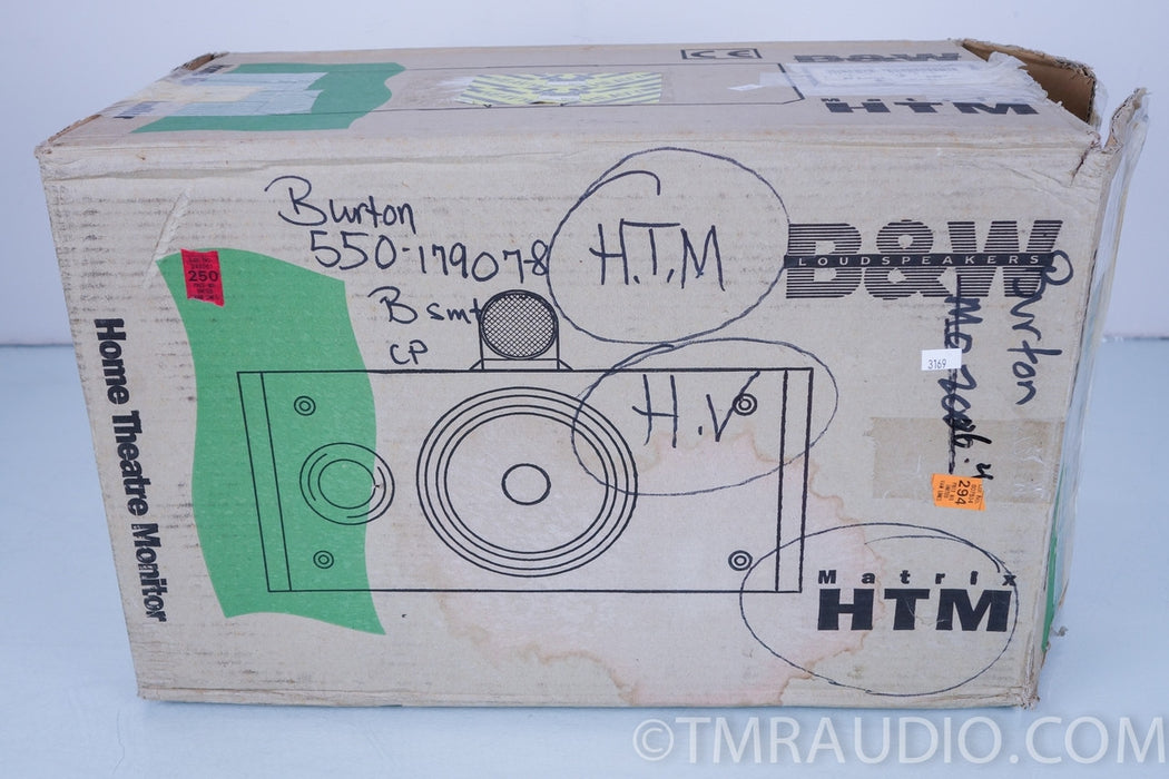 B&W Matrix HTM Center Channel Speaker in Factory Box