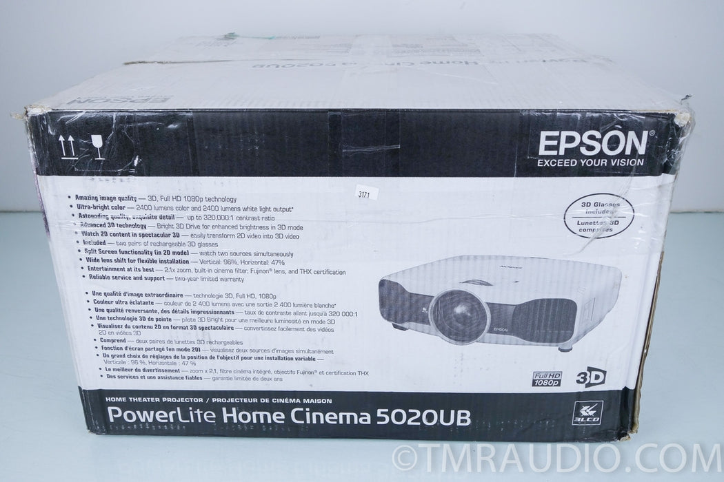 Epson 5030UBe 2D/3D 1080p 3LCD Projector