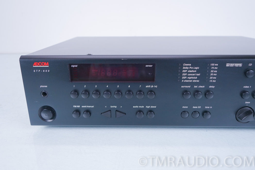 ADCOM GTP-600 Surround Processor, Tuner, Preamplifier