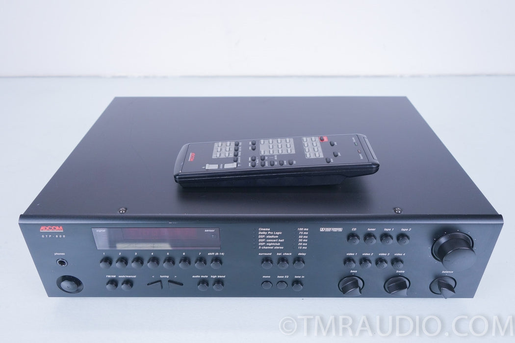 ADCOM GTP-600 Surround Processor, Tuner, Preamplifier
