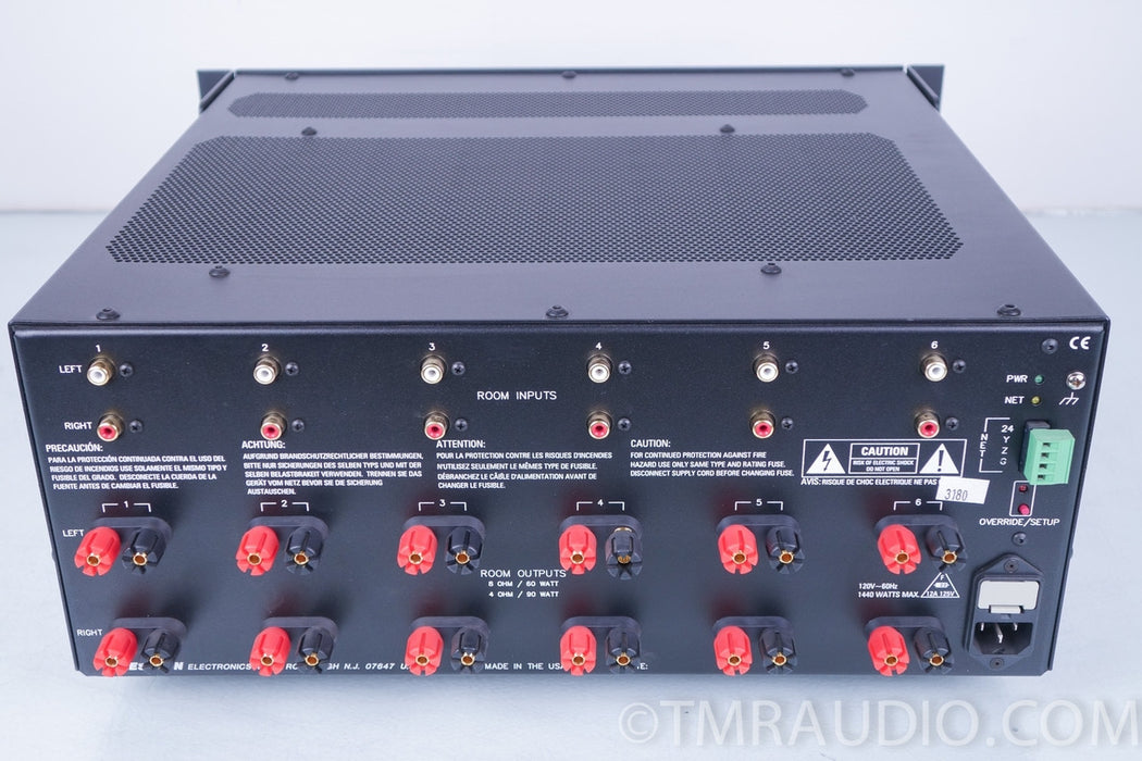 CRESTRON CNAMPX-12X60 12-CHANNEL AMPLIFIER multi room Audiophile-grade Class AB