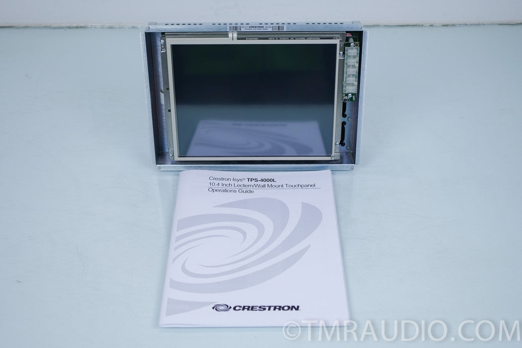 Crestron TPS-4000L 10.4" Wall Mount Touchpanel with White Face Plate
