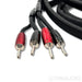 AudioQuest Obsidian PSS Speaker Cables; 8ft Pair