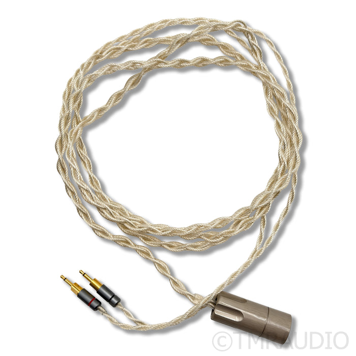 LavriCables Grand Silver Headphone Cable; 2m
