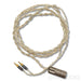 LavriCables Grand Silver Headphone Cable; 2m