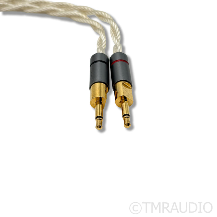 LavriCables Grand Silver Headphone Cable; 2m