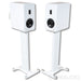 PS Audio Aspen FR5 Bookshelf Speakers w/ Dedicated Stands; Satin White