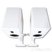 PS Audio Aspen FR5 Bookshelf Speakers w/ Dedicated Stands; Satin White